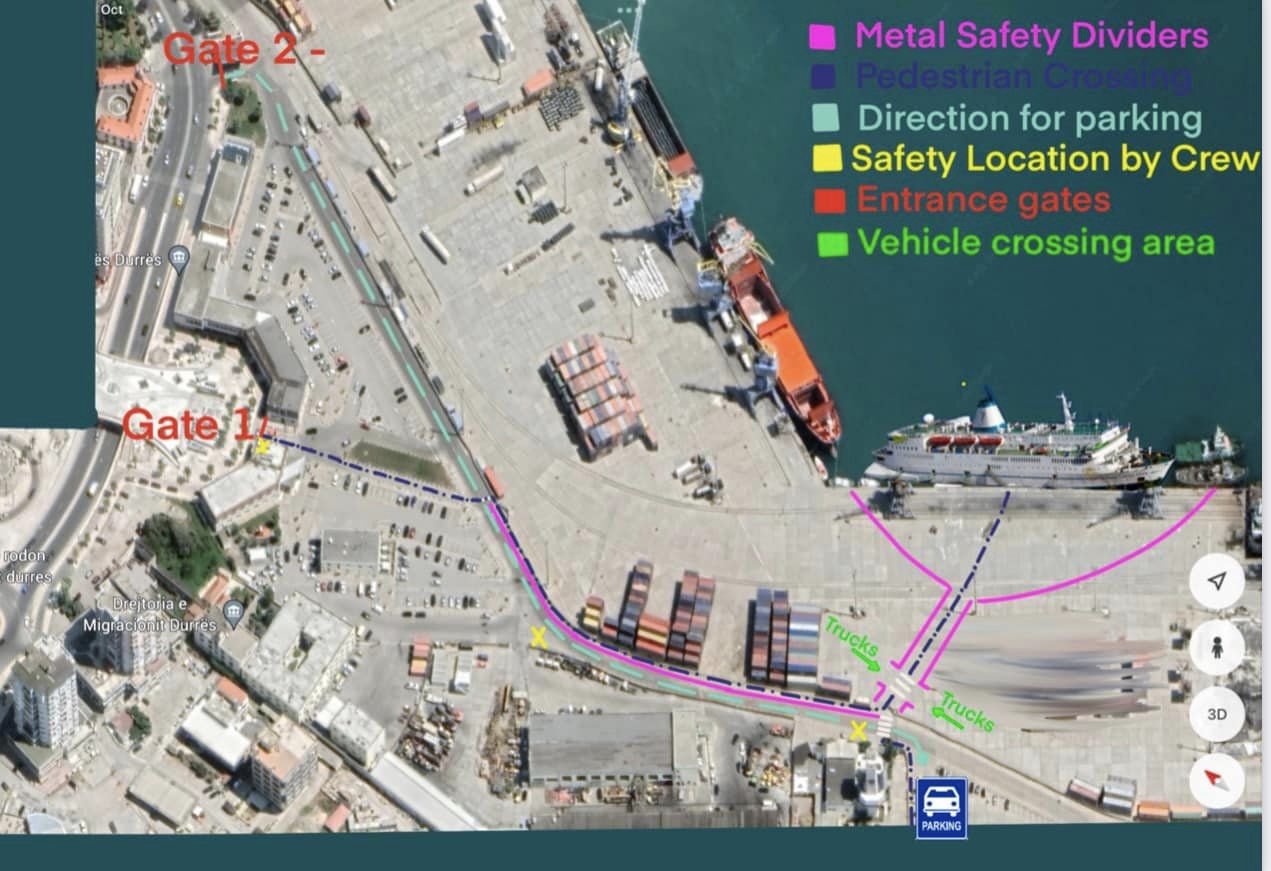 Autoriteti Portual Durrës njofton qytetarët mbi orarin e vizitave në anijen &#8220;Logos Hope&#8221;