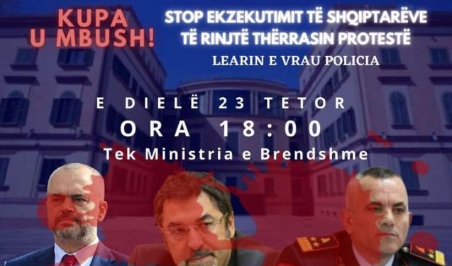 Vdekja e të riut Lear Kurti pas shoqërimit në komisariat, Berisha: Sot në orën 18:00 protestë e fuqishme