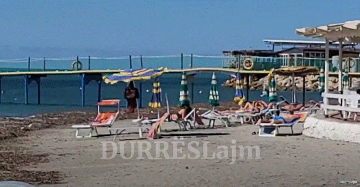 Fillim tetori, por në Durrës ende bëhet&#8230; plazh (VIDEO)