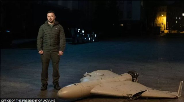 Lufta në Ukrainë, Zelensky: Rusia përdor dhjetëra dronë në dy ditë