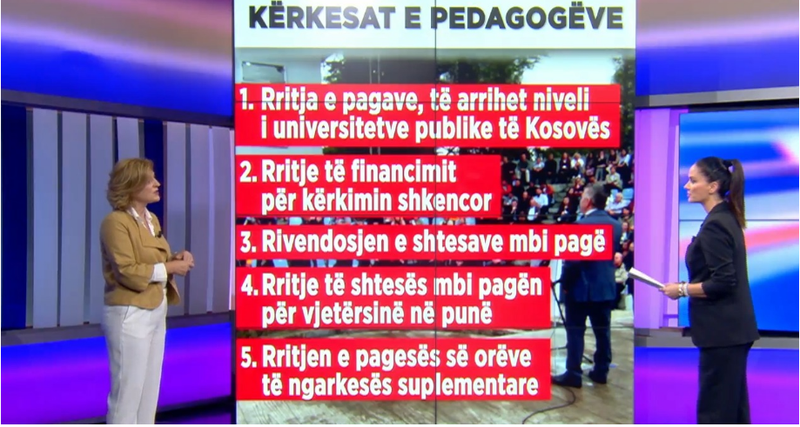 Përçahet protesta e pedagogëve, bashkëshortja e Sokol Olldashit kundër grevës së urisë: Reagim ekstrem