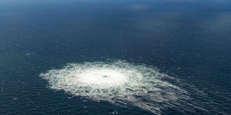 5 shpërthime nënujore në Detin Baltik