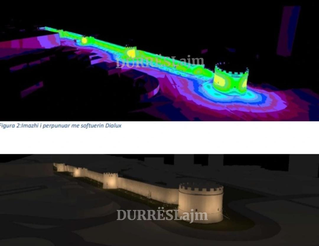 &#8220;Ka dritë&#8221; për muret e kalasë së Durrësit, FSHZH hap tenderin me vlerë 124 milionë lekë (RAPORTI)