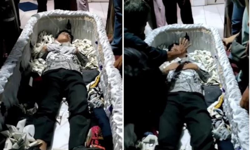 E pazakontë/ Inskenoi vdekjen e tij për shkak të borxheve, 40- vjeçarit i ndodh e papritura pasi njerëzit menduan se u rikthye në jetë (VIDEO)