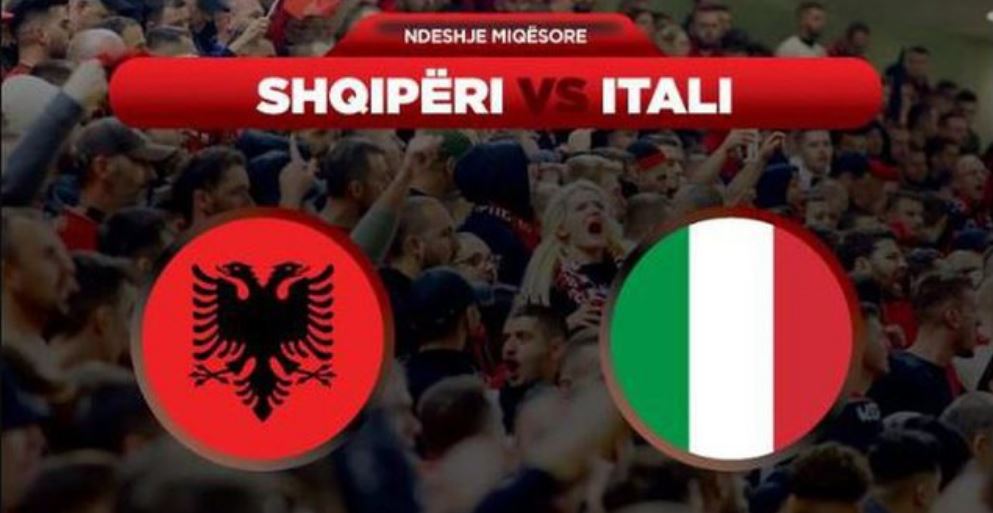 Publikohet formacioni zyrtar i Shqipërisë përballë Italisë, Tirana ndizet nga tifozët kuq e zi