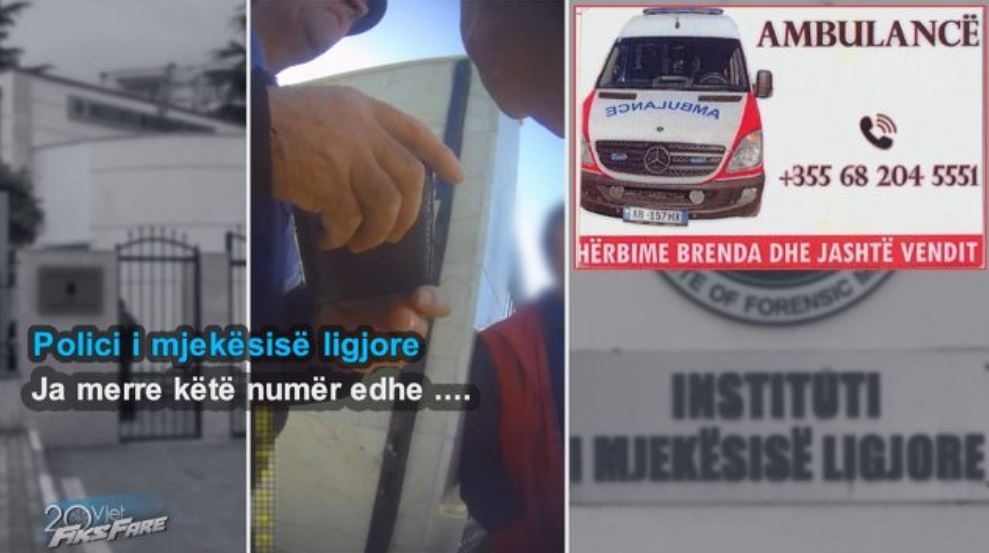 Denoncimi/ Policët e Mjekësisë Ligjore “në biznesin e vdekjes”, pronarë të agjencive funerale dhe sekserë
