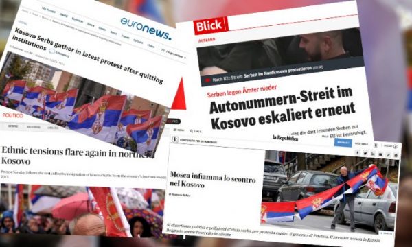 Situata në Kosovë/ Jehonë në mediat ndërkombëtare, përmendet ndikimi i drejtpërdrejt i Moskës