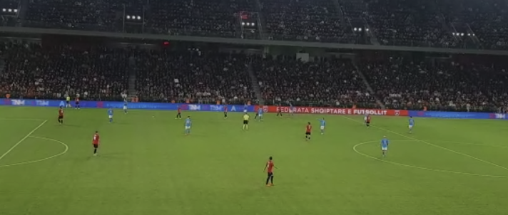 2 gola në 4 minuta, Shqipëria dhe Italia e nisin furishëm sfidën
