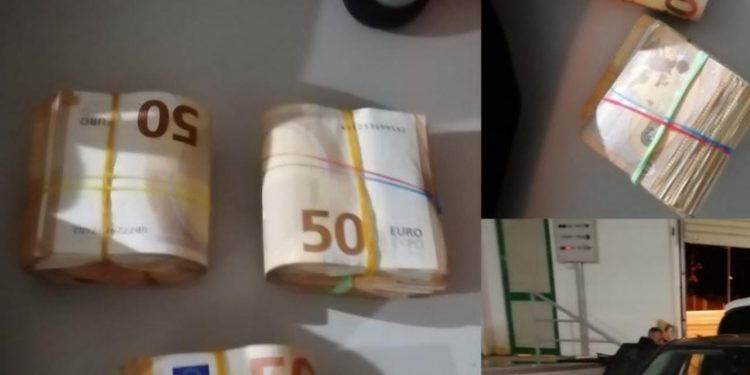 Me 15 mijë euro të padeklaruara në kufi, procedohet 34-vjeçari