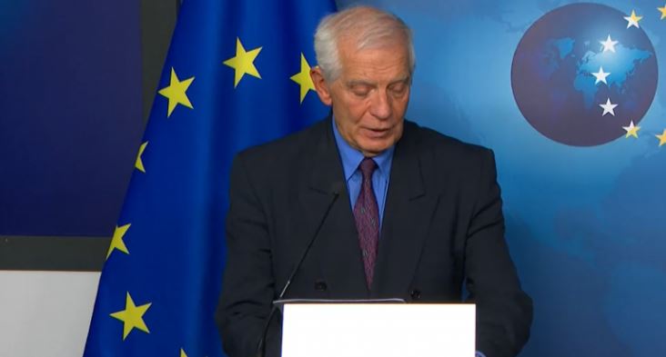 “Propozimi ynë u pranuar nga Vuçiç, por jo nga Kurti”, Borrell: Të dy janë përgjegjës nëse situata përshkallëzohet në veri