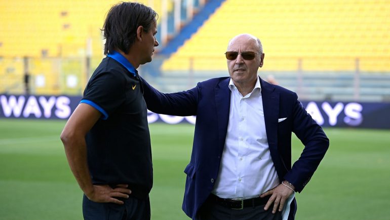 Tension tek Inter, Marotta takim kokë më kokë me Inzaghi-n