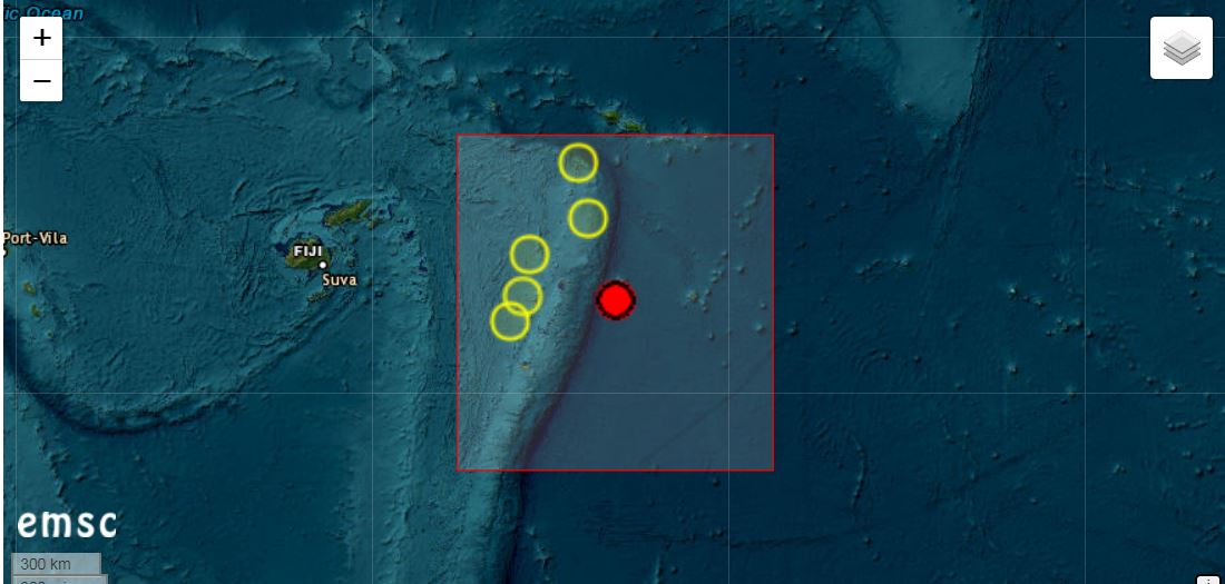 Tërmet 7.9 ballë në Oqeanin Paqësor, rrezik për dallgë dhe cunami