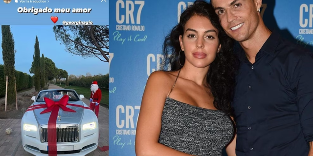 Ronaldo me Rollce Royce, Georgina i bën dhuratën e kushtueshme