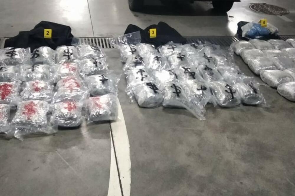 E kontrabanduar nga Shqipëria, sekuestrohen 65 kg marijuanë në Tuz të Malit të Zi, dy të arrestuar