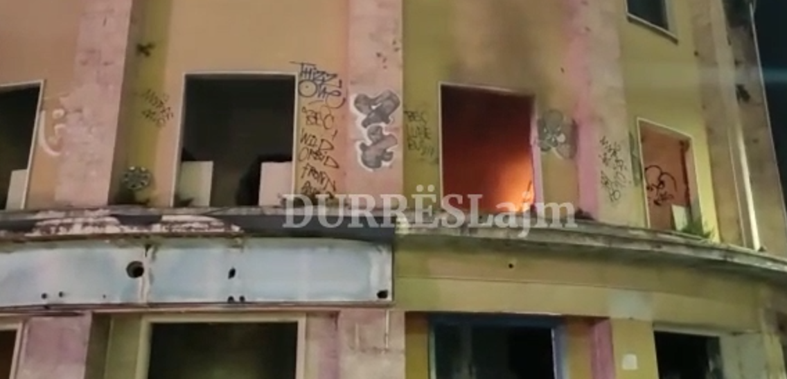 Bie zjarr tek ish-hotel “Vollga” (VIDEO)