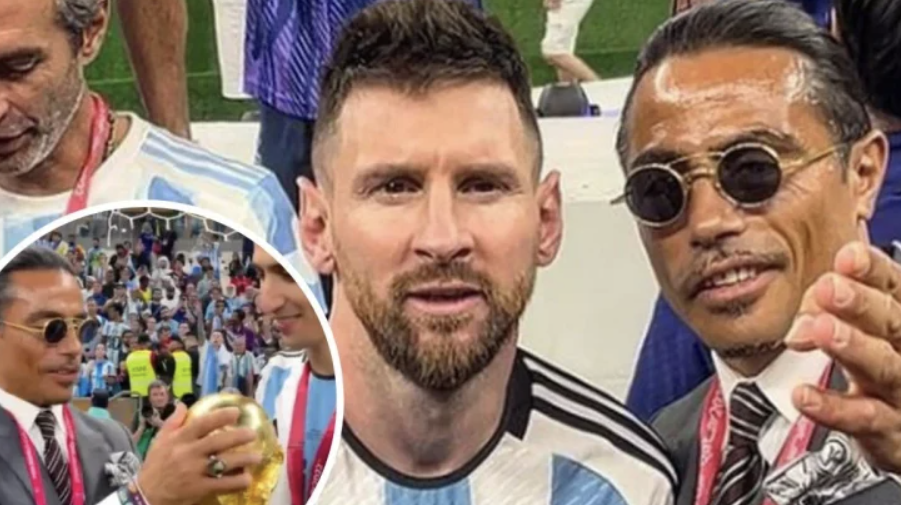 Çfarë do ai në fushë? Festoi titullin me lojtarët e Argjentinës, tifozët irritohen me organizatorët që lejuan Nusretin