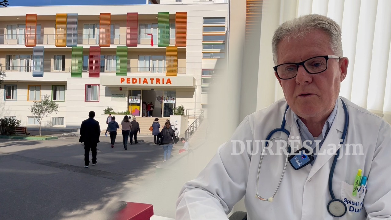 Fluks nga virozat e stinës në pediatrinë e Durrësit, mbi 100 fëmijë shkojnë në urgjencë çdo ditë (VIDEO)