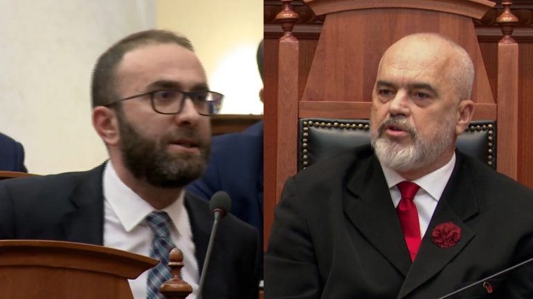 Rama fyen Bardhin, por nënkryetarja e parlamentit përjashton deputetin