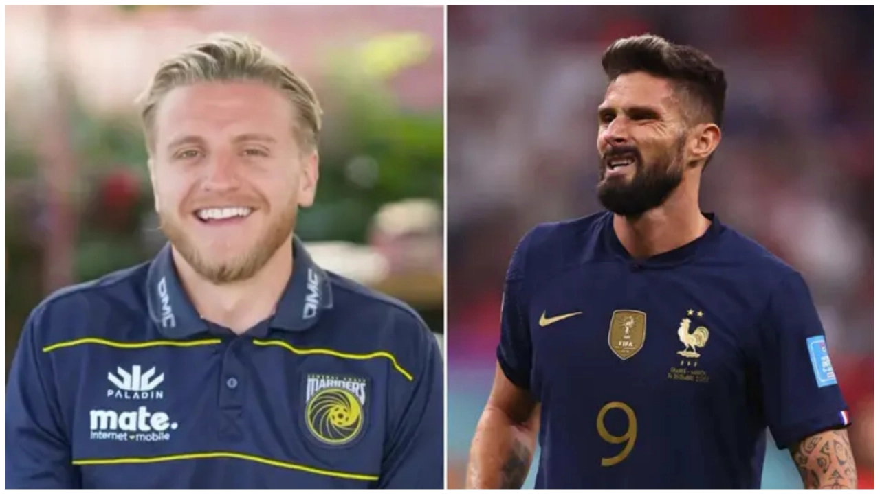 “Bëri sikur nuk kuptonte anglisht”, si Giroud dhe Mbappe refuzuan fanellën e australianit