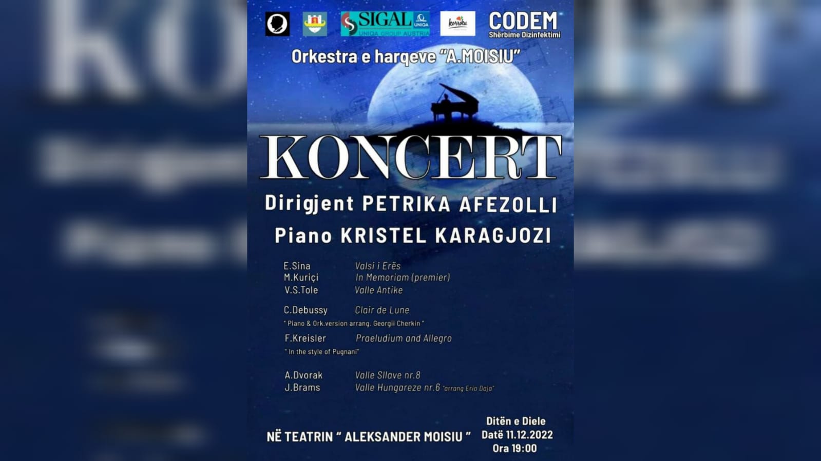 Orkestra e Harqeve e Durrësit të dielën zhvillon koncertin e radhës