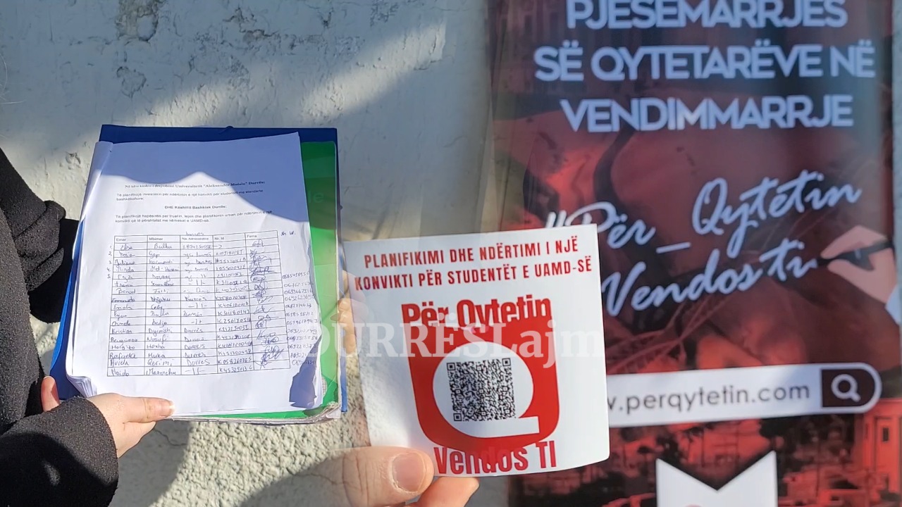 Mungesa e konvikteve në UAMD, nis firmosja e peticionit që do i adresohet tre institucioneve (VIDEO)