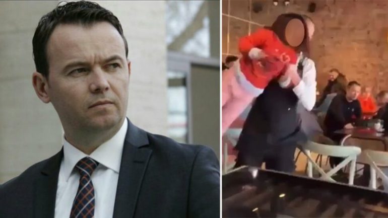 VIDEO/ Kamarieri nxjerr nga lokali me forcë një vogëlushe në prani të ministrit, si “justifikohet” zyrtari i lartë pas akuzave