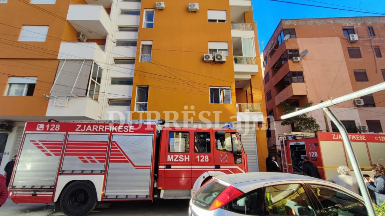 Apartamenti në Durrës u përfshi nga flakët, policia: Shkak rrjedhja e gazit nga një bombol gatimi, dëmtohet 22-vjeçari