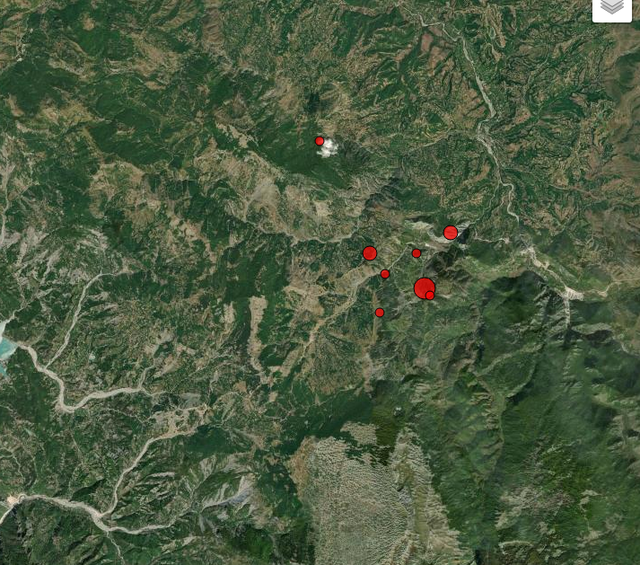 Lëkundjet e tërmetit, 9 pasgoditje gjatë natës, sa ishin magnitudat