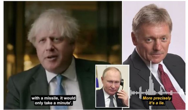 “Më kërcënoi!” Kremlini akuzon Johnson se gënjeu në dokumentar kur akuzoi Putin