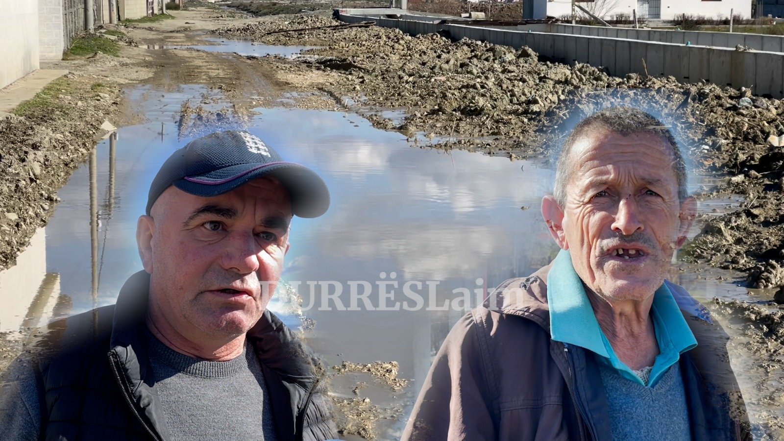 Ndodh në Durrës/ Projekti nis për rehabilitimin e kanalit, firma shkatërron edhe rrugën (VIDEO)