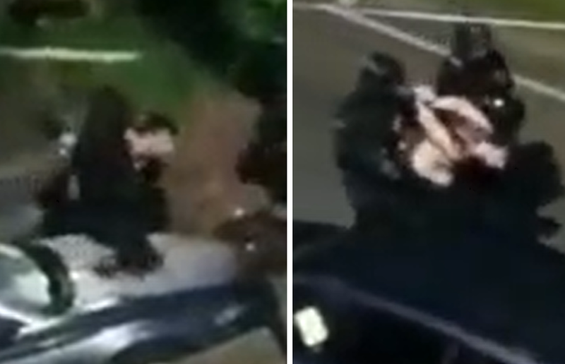 VIDEO/ Gjysmë i zhveshur, policia arreston shqiptarin që mbante të lidhur dhe torturonte dy bashkëkombasit