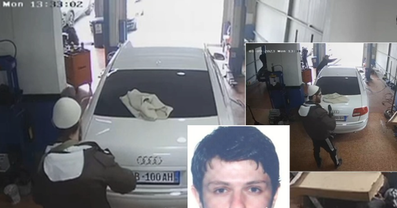 I armatosur deri në “dhëmbë”, momenti kur “Rambo” i Lezhës bën prova për të “vrarë” politikanët (VIDEO)