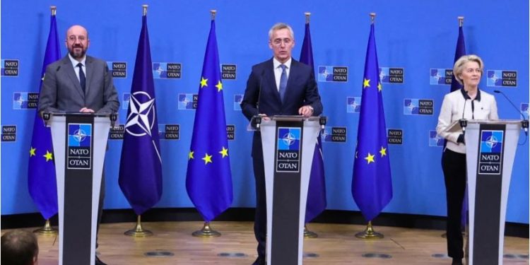 NATO dhe BE zotohen për bashkëpunim më të ngushtë