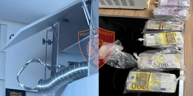 Arrestimi i pastrueses me të birin, policia sekuestron sot mbi 400 mijë euro, dollarë dhe florinj