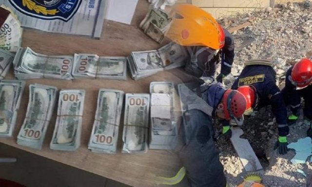 Turqi/ Dhjetëra mijëra dollarë gjenden nën rrënoja