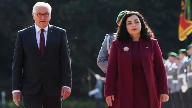 Presidentja e Kosovës zhvillon bisedë telefonike me homologun gjerman