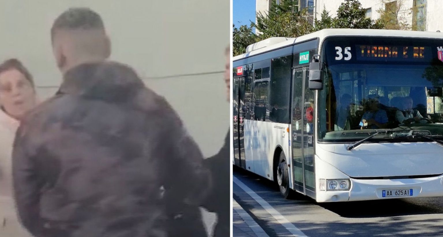 Çfarë po ndodh më autobusët në Tiranë? Njëri bie në Lanë, te “Tirana e Re” rrihen me leva hekuri