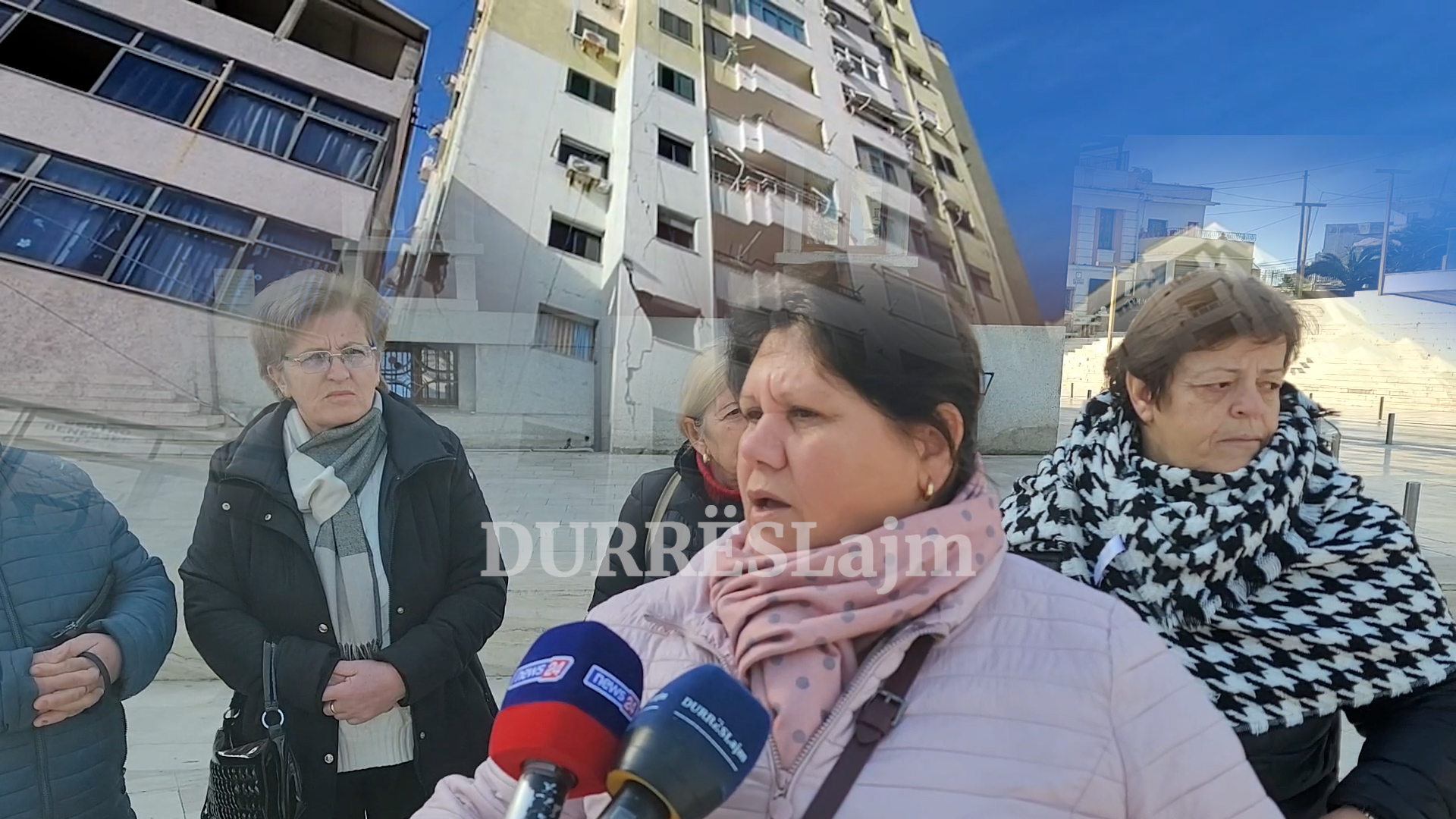 3 vite pas tërmetit, 65 familje në Durrës kërkojnë nisjen e rikonstruksionit të pallatit (VIDEO)