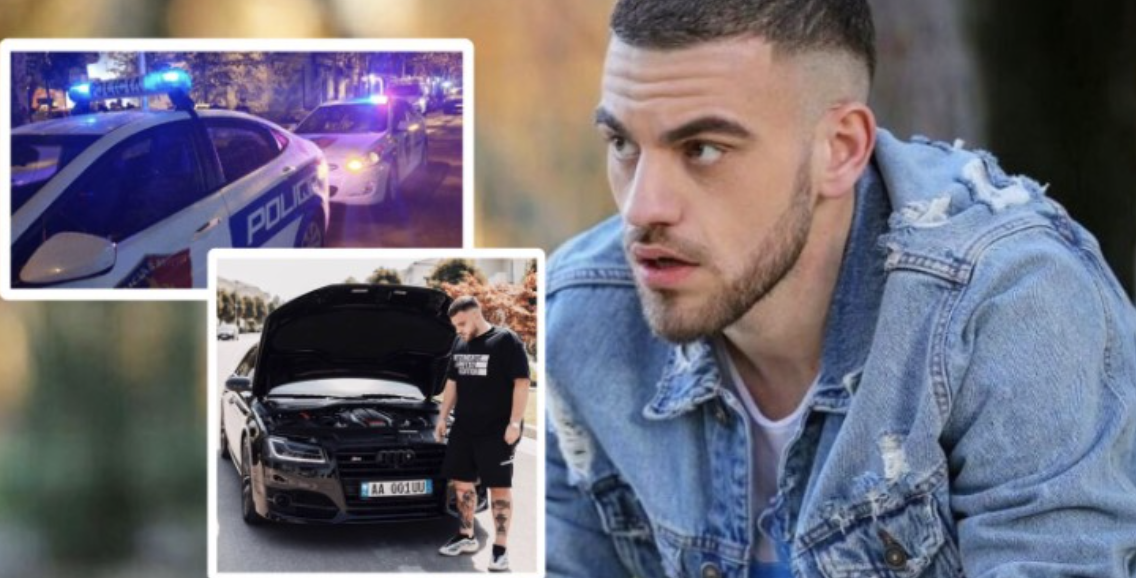 Makinë me xhama të zinj dhe armë me vete, djali i Fullanit përfundon në polici pasi kishte nisur punë si badigard