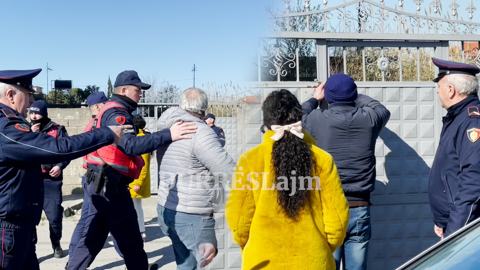 Tension në Durrës/ Tokës i del pronari, policia dhe përmbaruesi në aksion për të nxjerrë nga banesa familjen (VIDEO)
