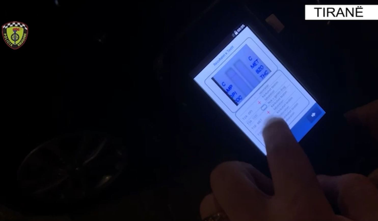 Kapen në Tiranë 7 shoferë që i jepnin makinës të droguar