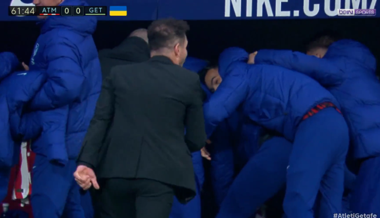 E rrallë në historinë e futbollit! Kishte dalë nga fusha, lojtari i Atletico Madrid shënoi kur ishte në stol