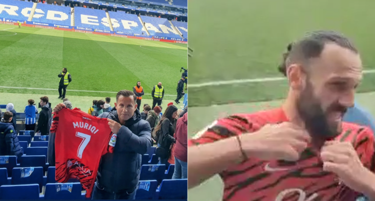 “Është nga vendi im”! Tifozët spanjollë i kërkonin fanellën, Vedat Muriqi ia jep një shqiptari