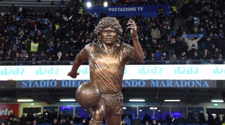 Napoli, vidhet “këmba e majtë” e Diego Armando Maradona-s