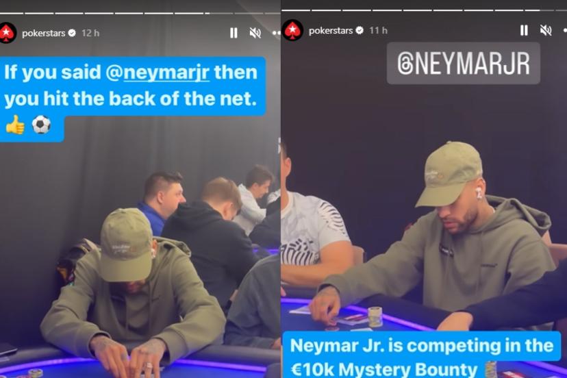 Neymar lë pas humbjen ndaj Bayern, shfaqet duke luajtur poker