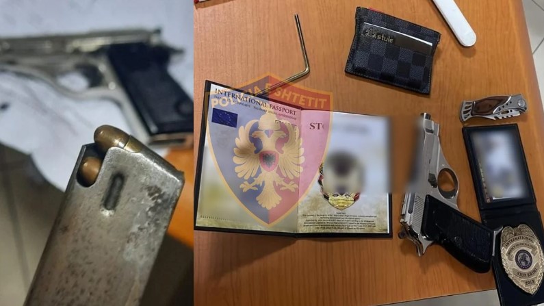 Qarkullonte me armë zjarri në Tiranë, arrestohet 40-vjeçari