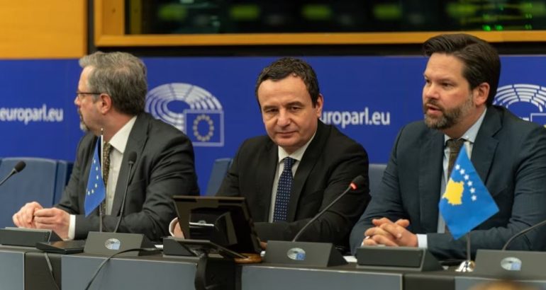 Kurti i kërkon Parlamentit Evropian mbështetje për anëtarësim në BE të Kosovës