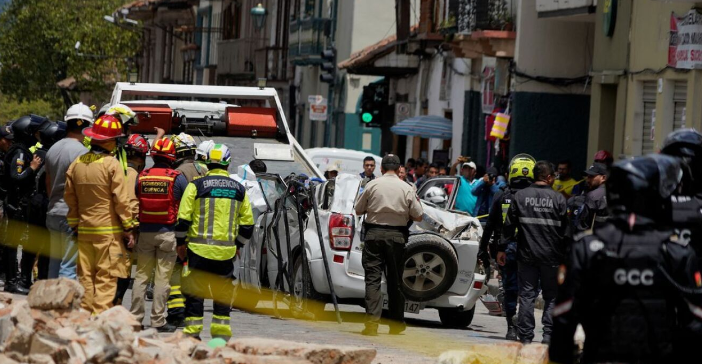 Panik në Ekuador, rritet bilanci i viktimave nga tërmeti 6.8 Rihter, 14 të vrarë dhe mbi 300 të plagosur