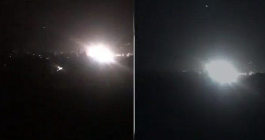 Shpërthim i fuqishëm, qyteti dhe fshatrat në terr