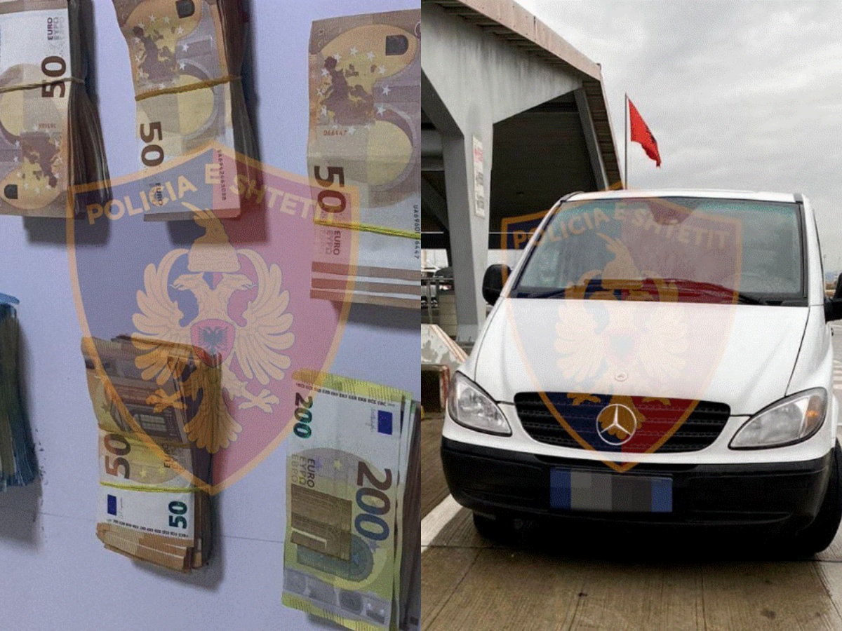 Ua kishte ndarë 4 pasagjerëve, arrestohet 38-vjeçari që tentoi të fuste 34 mijë euro të padeklaruar nga porti i Durrësit